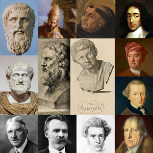 Eleven Philosophers And A List Of Great Beings - An Accelerated Learning Course And A Memory Palace